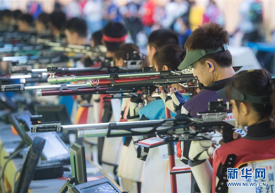 (体育)(10)射击——全国射击冠军赛(步枪项目)在湖北宜昌开赛