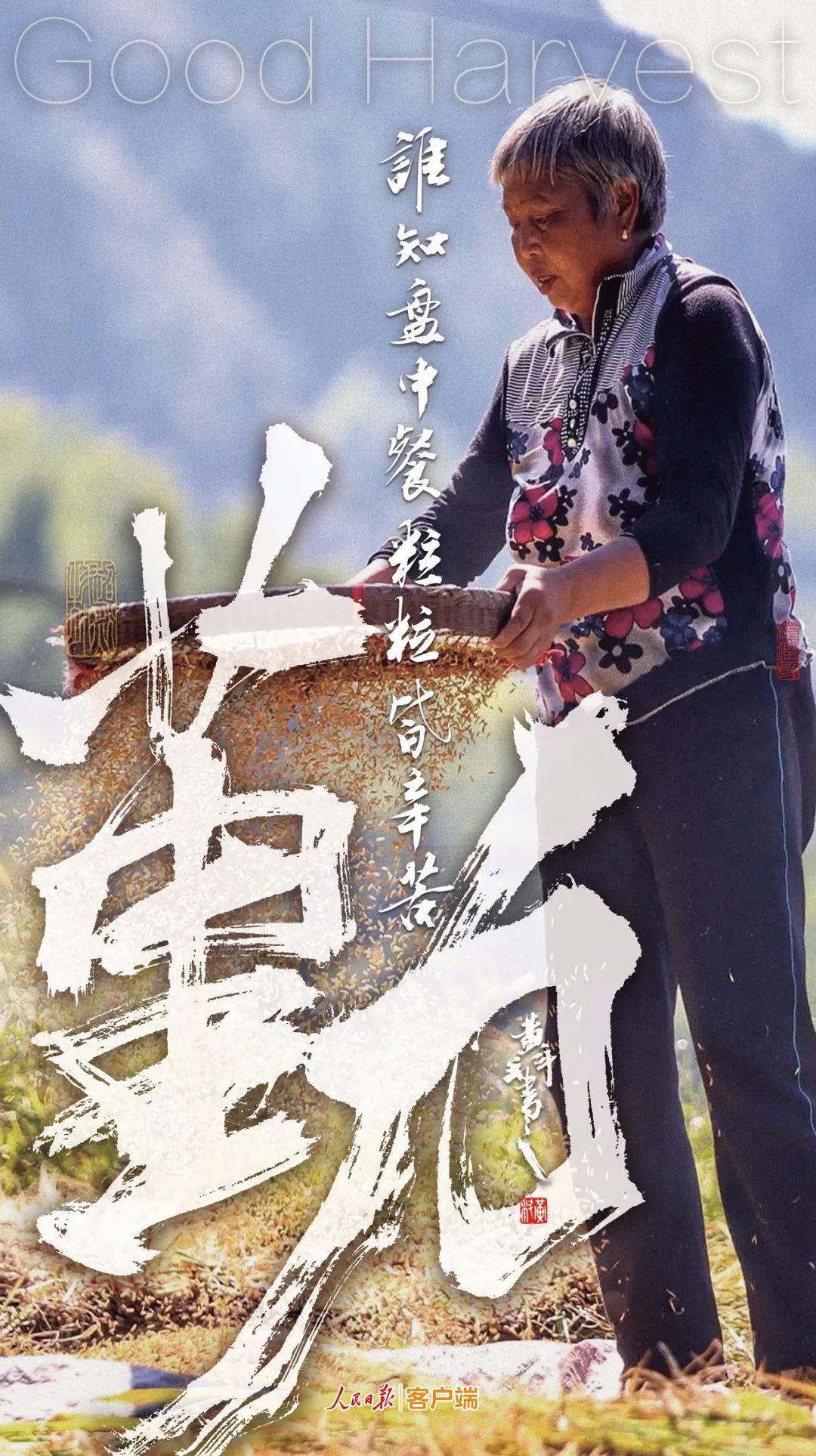 |九个字！感受中国丰收图景