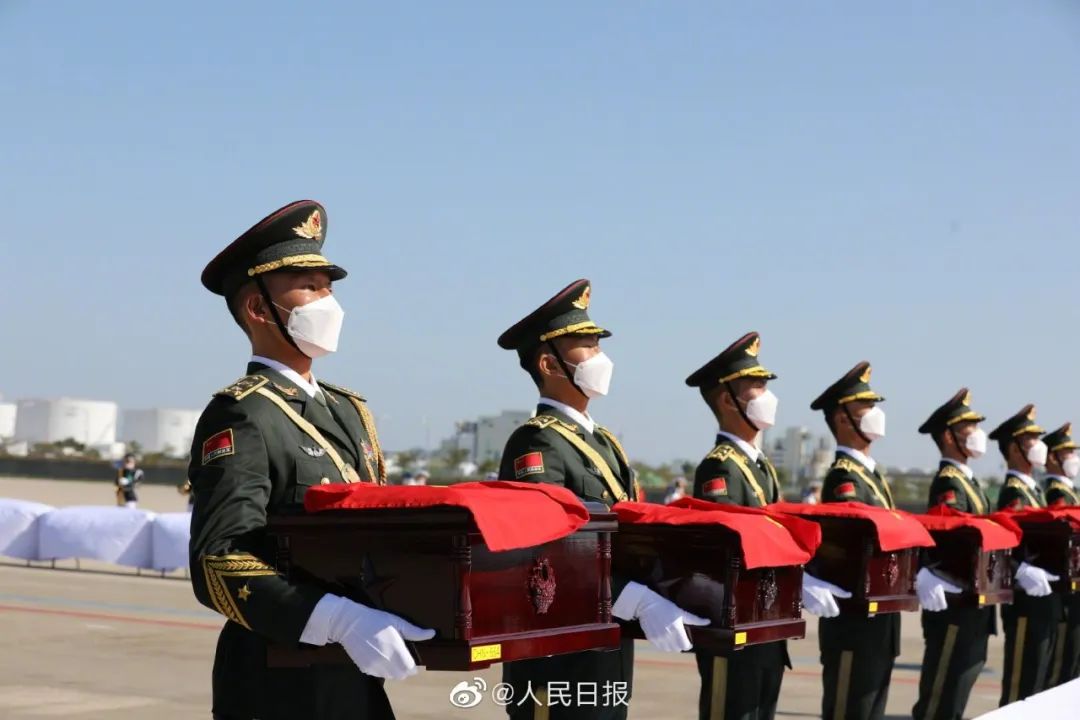 志愿军烈士遗骸回国|回家！