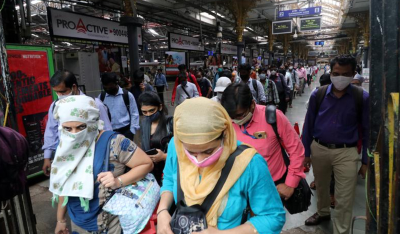肺炎|印度单日新增超8.2万例新冠确诊病例,累计确诊破600万
