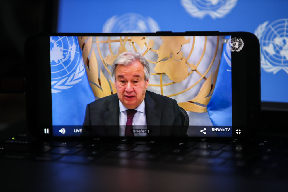 疫情|全球新冠死亡病例破百万 联合国秘书长呼吁团结抗疫