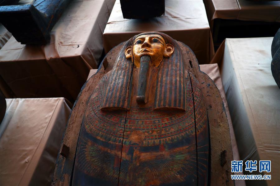 考古|埃及出土59具2500年前的木棺