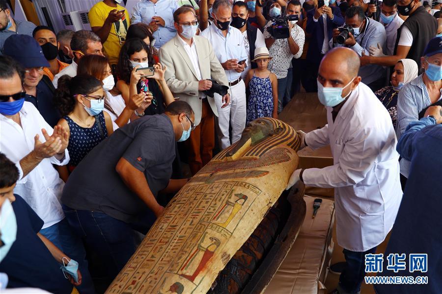 考古|埃及出土59具2500年前的木棺