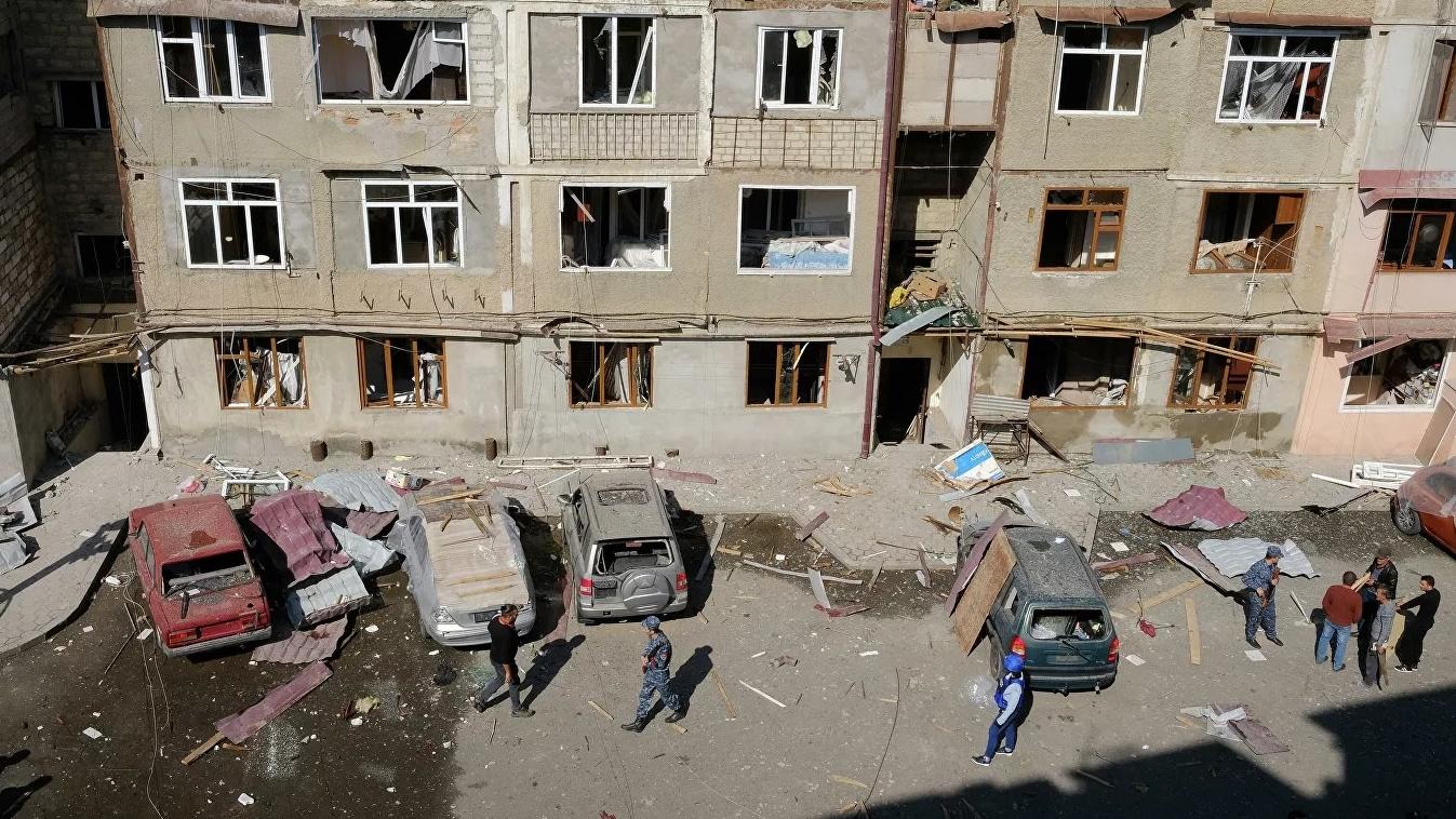 纳卡冲突|纳卡冲突第8天：地区首府遭炮击 亚阿双方相互指责对方攻击平民