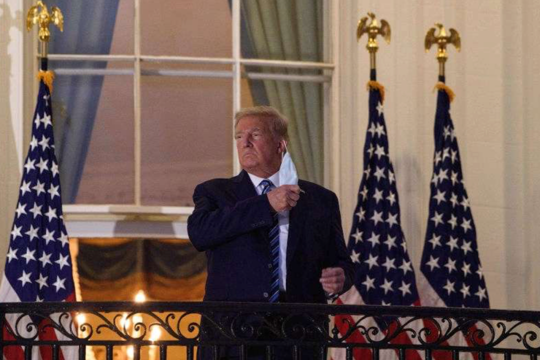 特朗普|特朗普离开医院返回白宫