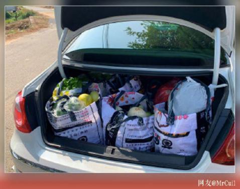 |返程时间到!后备箱又“长”特产了