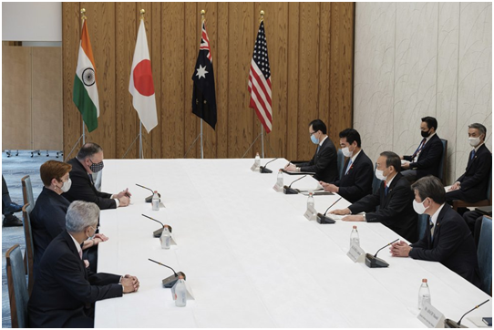 国际|日印澳态度微妙，蓬佩奥的“四国抗中”大计演成了独角戏