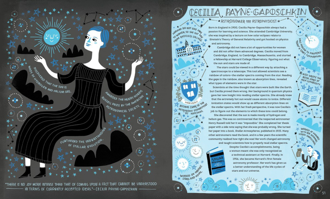 塞西莉亚|曾被老师评价＂无法成为学者＂，后来，她揭开了太阳的秘密