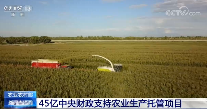 农业|农业农村部：45亿中央财政支持农业生产托管项目