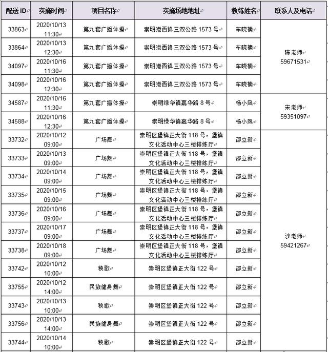 想要体育健身？崇明这些地方免费提供体育服务