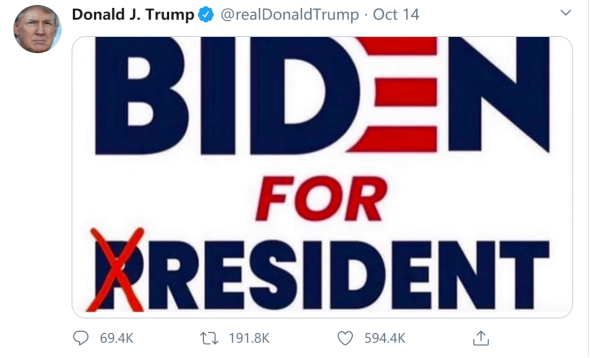 特朗普|特朗普开局一张P图，立马招骂。