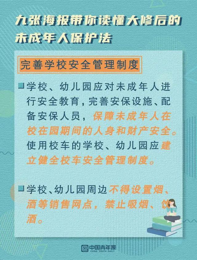 未成年人保护法|九张海报带你读懂大修后的未成年人保护法