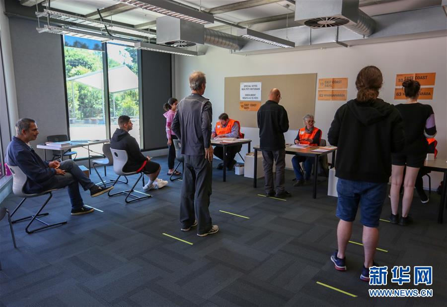 新西兰大选日投票 人民号