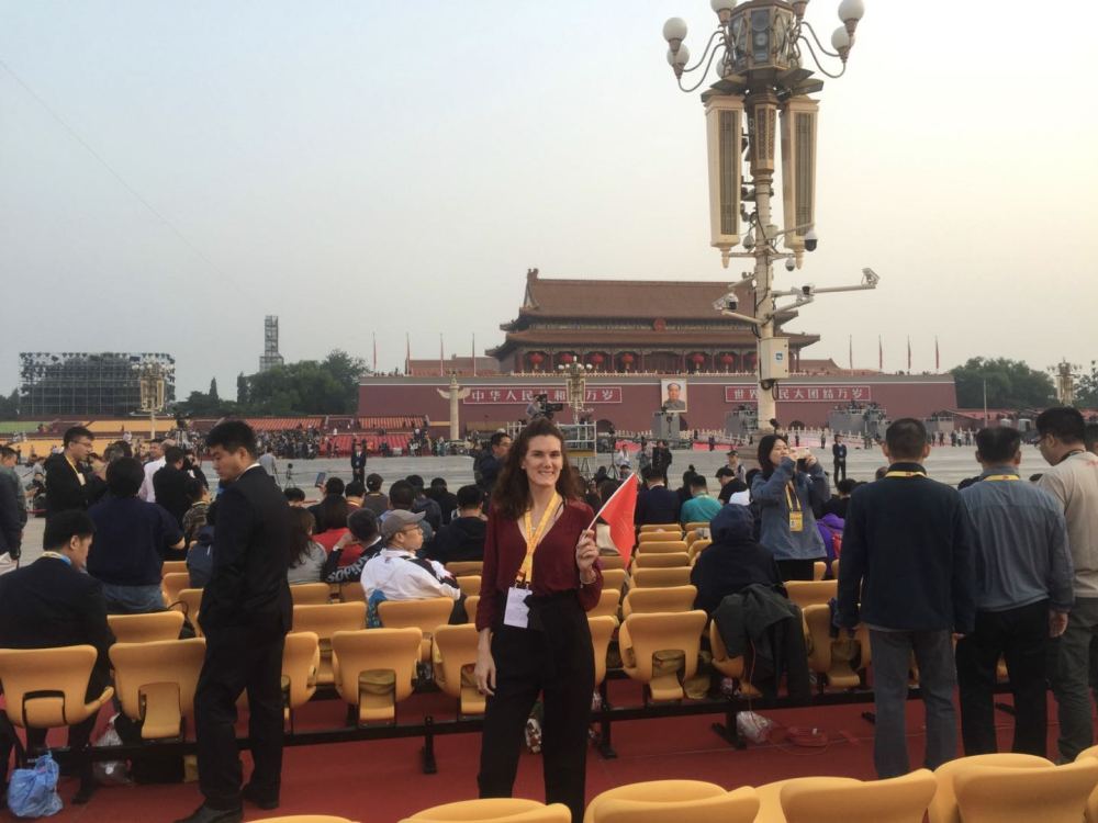 |去过两次中国后，她暗暗下了一个决心