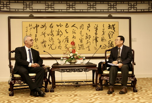 时政外交|外交部涉外安全事务专员程国平会见亚美尼亚驻华大使马纳萨良