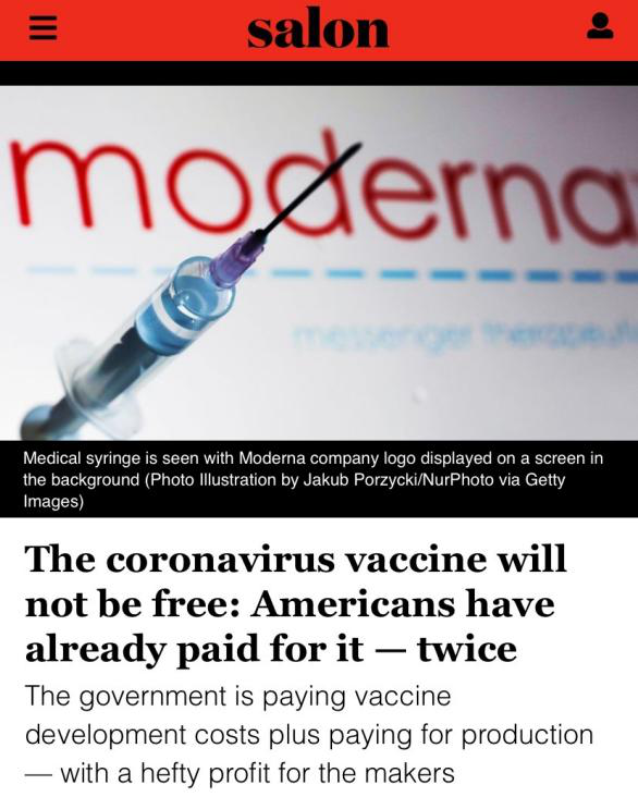 问题疫苗|北美观察丨研制问题频出 美国新冠疫苗沦为敛财工具