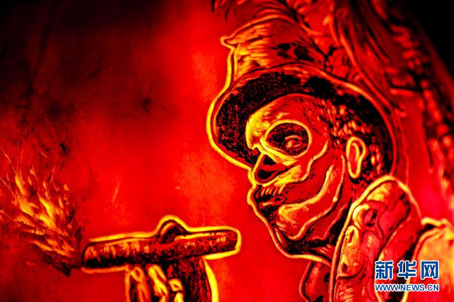 南瓜|美国芝加哥植物园举办南瓜灯展