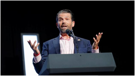 特朗普|特朗普大儿子一番话，被骂了