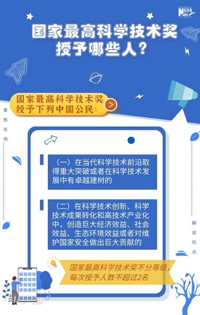 国家科学技术奖|新版《国家科学技术奖励条例》发布 你关心的都在这里！