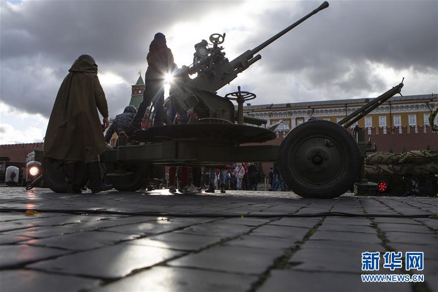 莫斯科|俄罗斯举行1941年红场阅兵式纪念活动