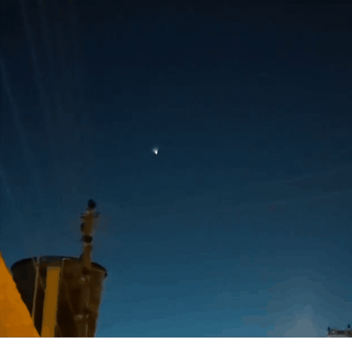 天文|巴西网友狂晒“UFO”，当地媒体：那是中国的火箭