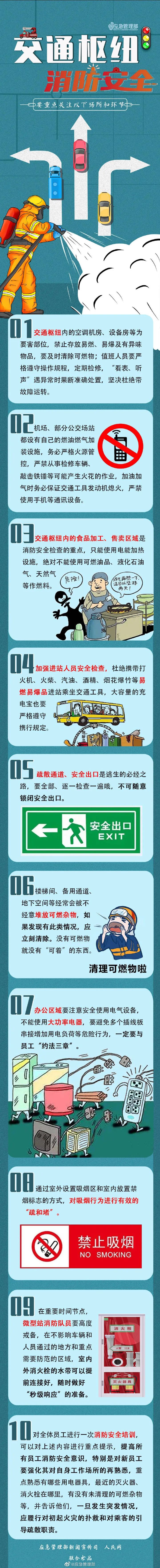 交通|应急科普丨交通枢纽消防安全锦囊来了！