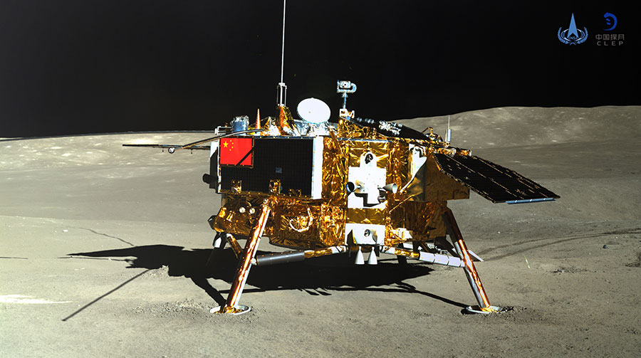 国旗|历史性画面！五星红旗亮相月球，动态展示特别在哪？