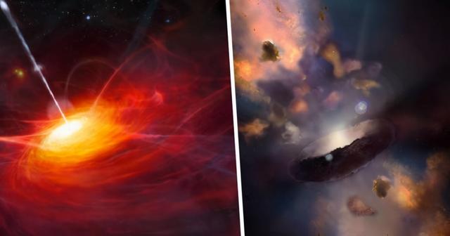 天文|宇宙最饥饿的黑洞是太阳质量的340亿倍