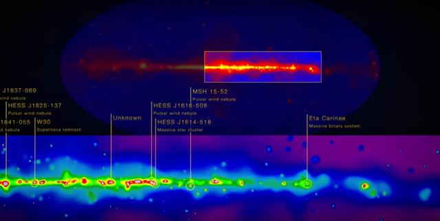 天文|美国宇航局的费米卫星完成了天空地图；发现神秘的、未知的天体