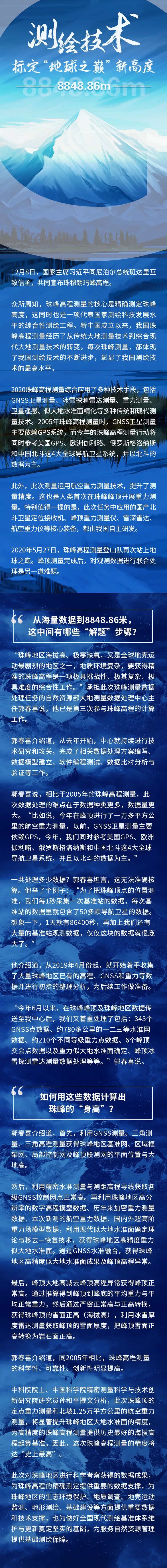 科学|8848.86米！“地球之巅”的最新高度出炉！