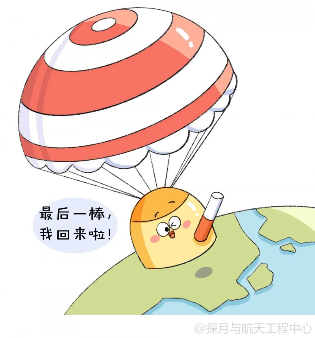 嫦娥|嫦娥五号“接力跑”，月球“特产”带回家