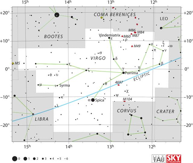 天文|请订好闹钟！3月2日晚，东方夜空可以看到角宿一伴月