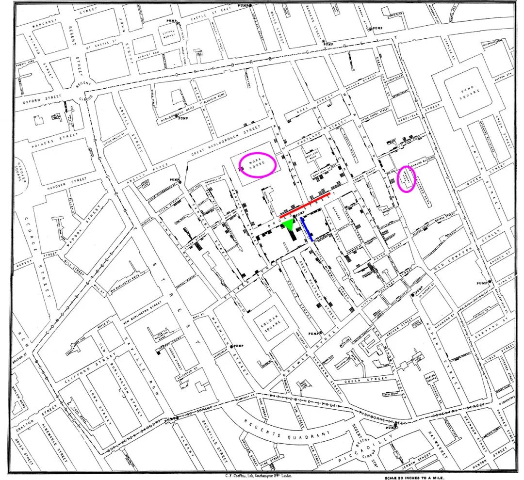 斯诺|19世纪的伦敦街头“侦探”，如何用地图破解疫情之谜？