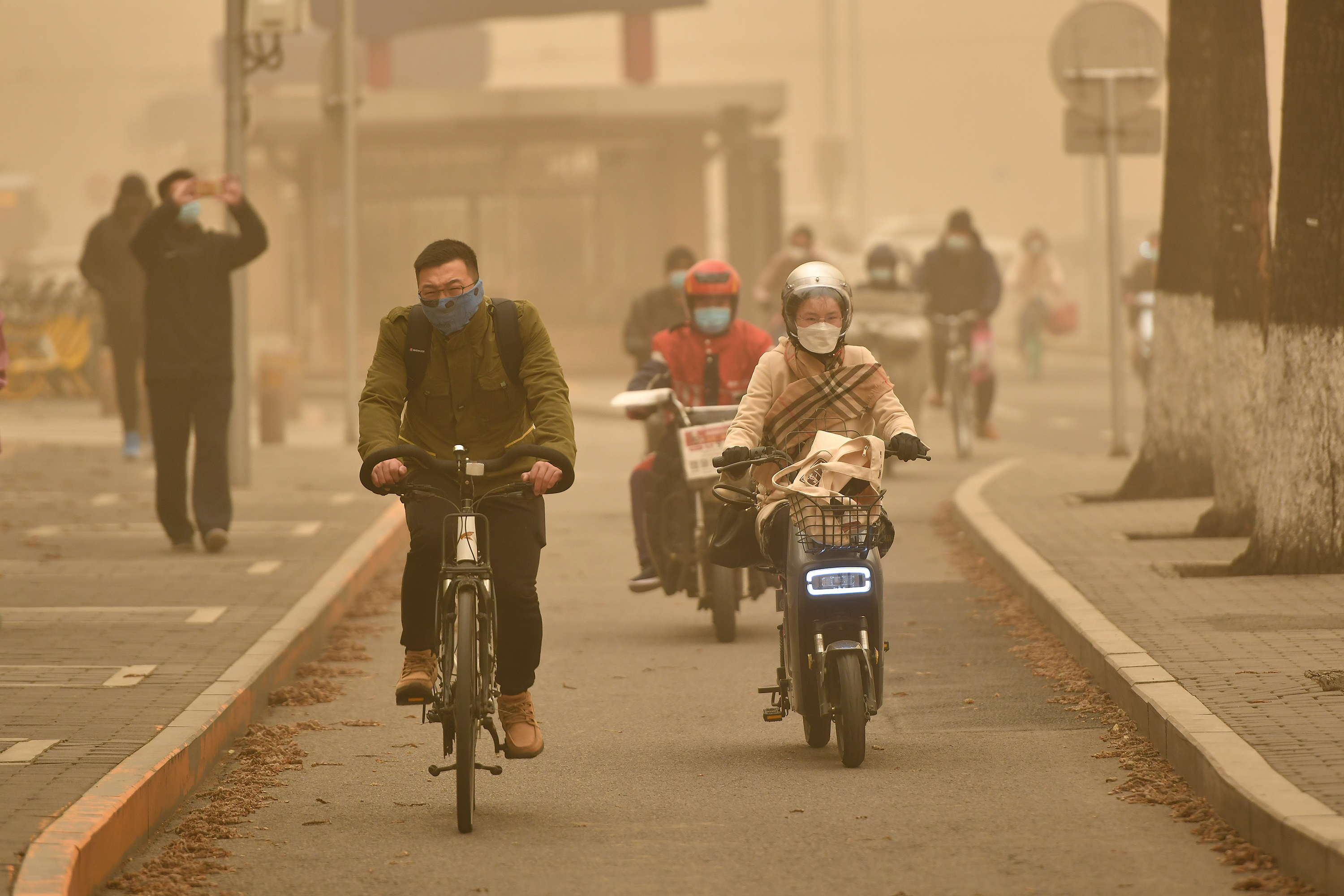 2021北京沙尘来袭图片图片