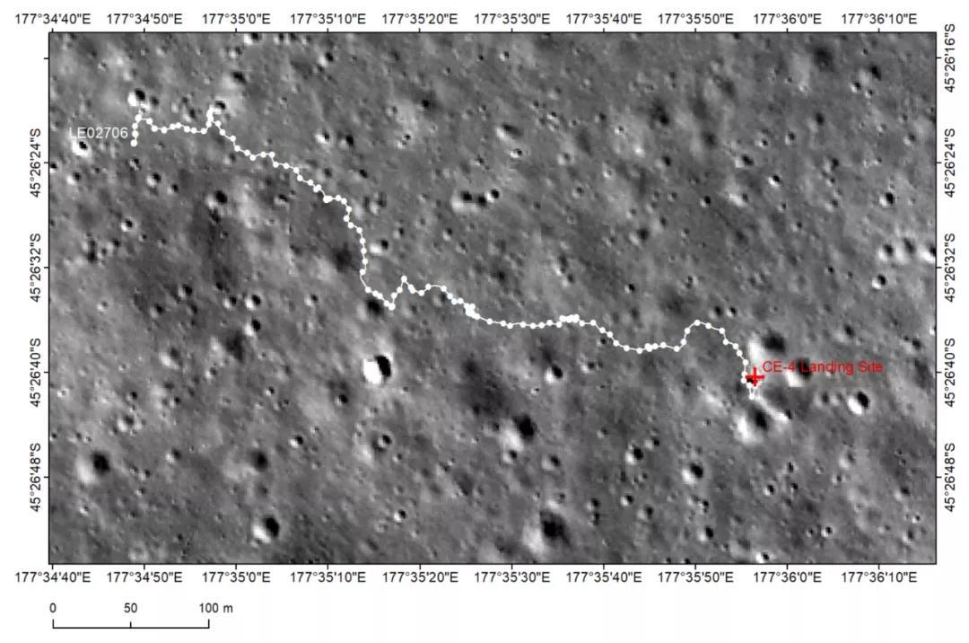 月球车|完成第28月昼工作！科研成果揭示：“玉兔二号”月球车巡视区石块源自芬森撞击坑
