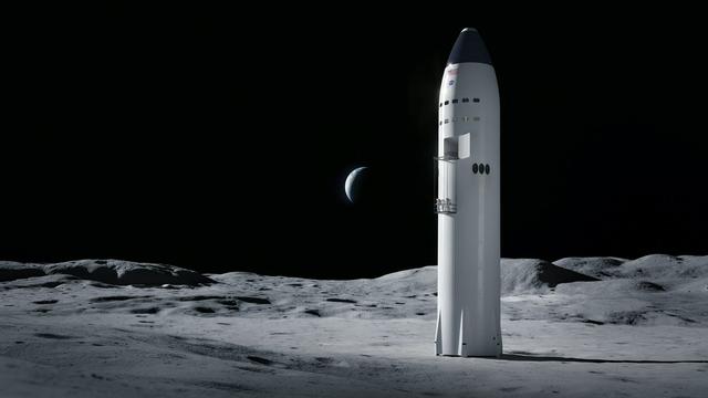 |白色鼻锥，昂扬身姿，新款星际飞船搭载火箭模型亮相