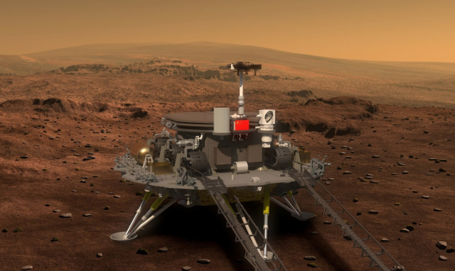 火星卫星|祝贺！中国首次火星着陆成功