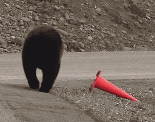 社会|嚯！马路上的路障居然可以自动码放！