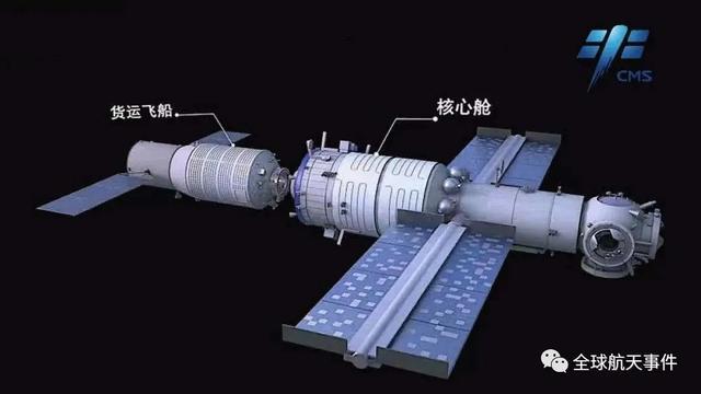 飞船|今晨，对接成功！天舟二号与天和核心舱上演“太空之吻”