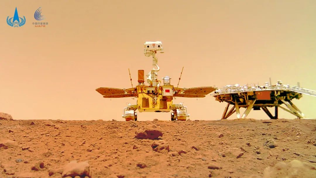 火星探测|来看火星科学影像图！我国首次火星探测任务取得圆满成功