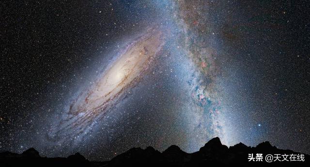 天文|银河系与仙女系共用气晕，能说它们已经相遇了吗？