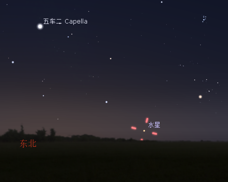 木星|天象预告 | 木星合月、水星西大距，天幕精彩别错过