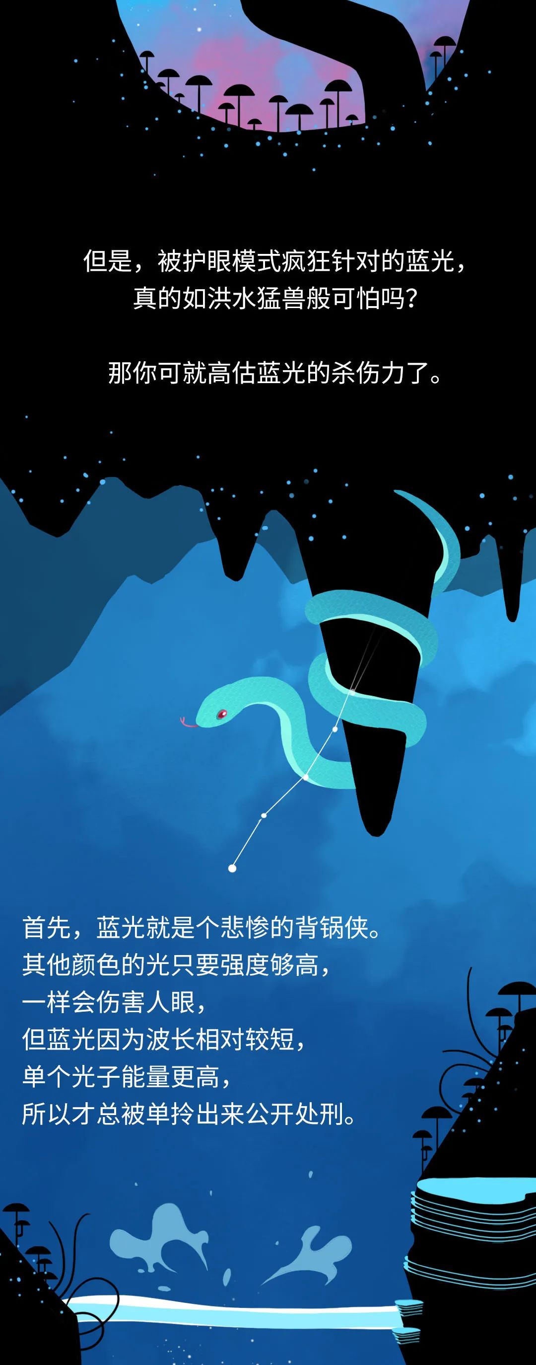蓝光|3分钟教会你，如何熬夜玩手机还不伤眼？