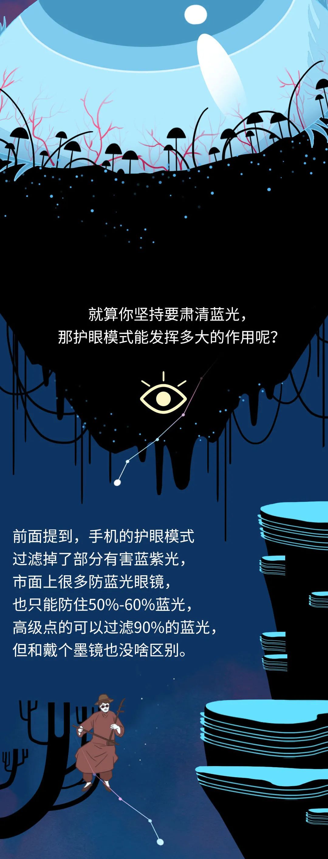 蓝光|3分钟教会你，如何熬夜玩手机还不伤眼？