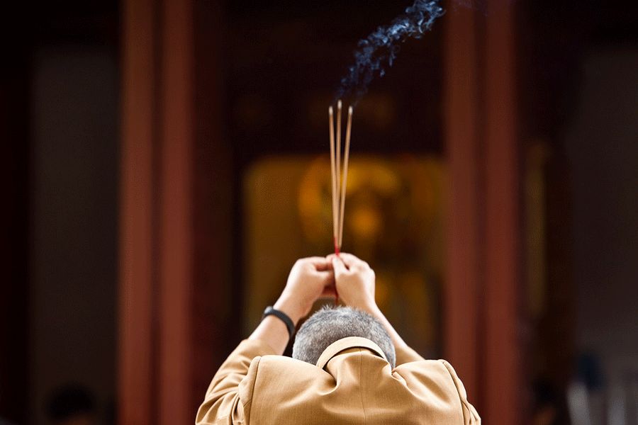 拜佛拜神,无非求个心安,你自己心安就好了嘛!