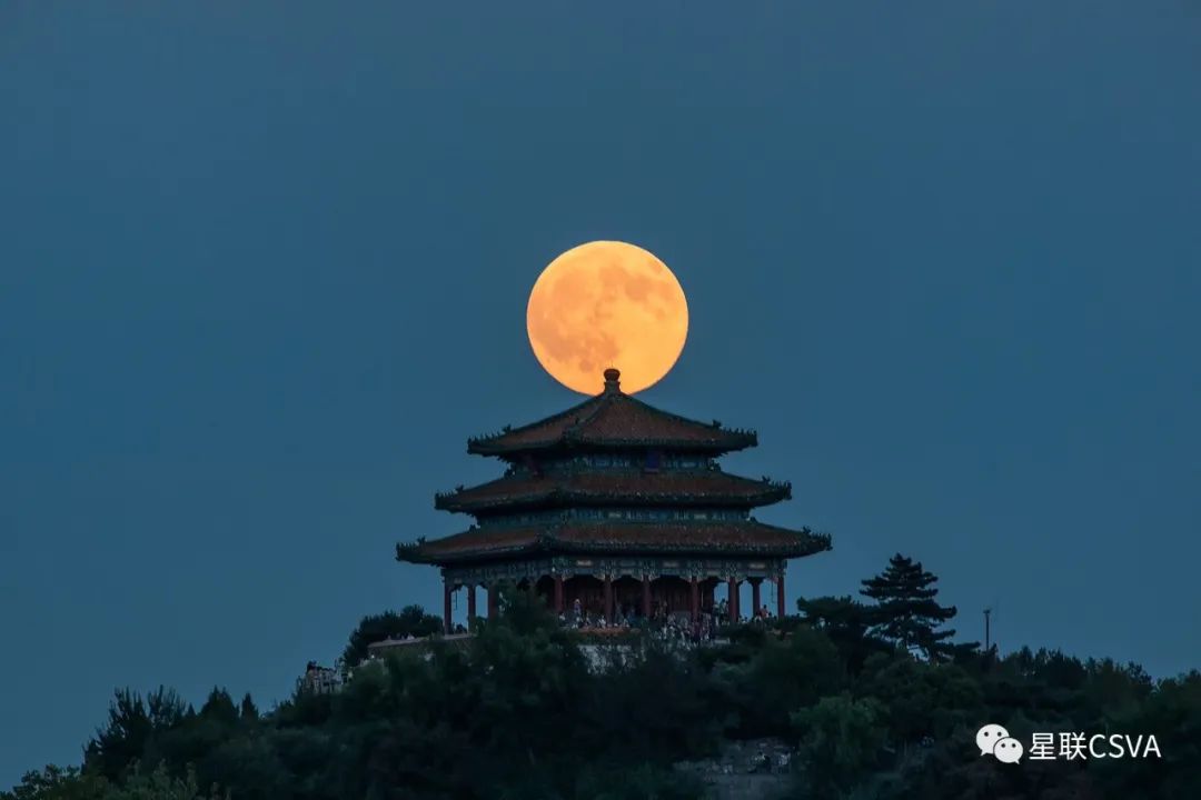 中秋圆月这样拍