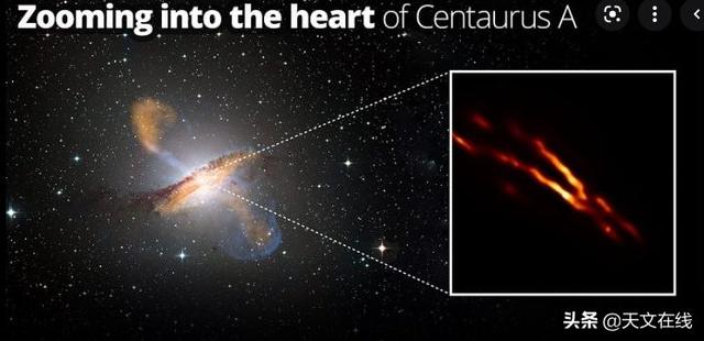 天文|宇宙的恐怖秀场：碰撞星系中的喷射流?，很是壮观