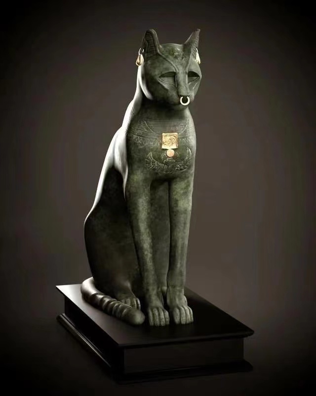 进博会惊现大英博物馆最火的猫为你揭秘它的前世今生