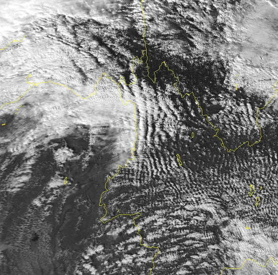 你知道对流云团长啥样吗卫星云图带你识天气①