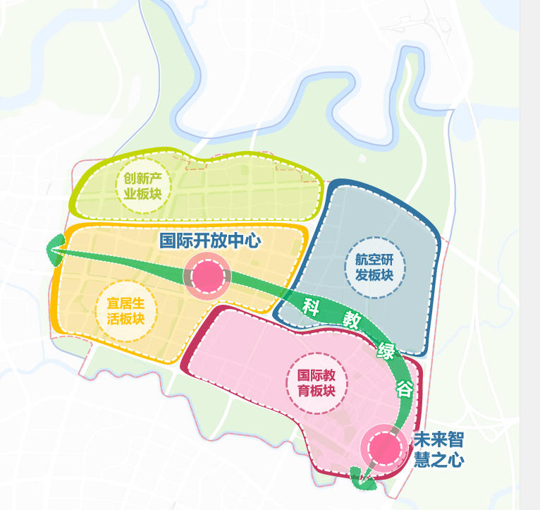 西部科学城成都规划图图片